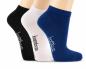 Preview: 6 Paar TippTexx 24 Bambus Sneakersocken für Kinder